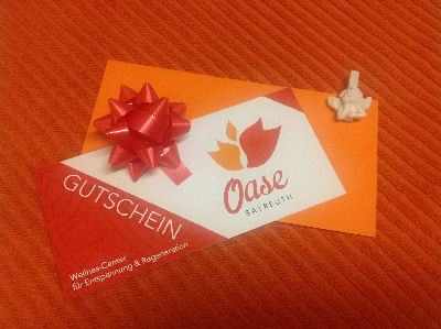 Oase Bayreuth - Weihnachtsgutschein