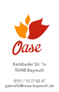 Oase Bayreuth, Karlsbader Str. 1a, Massagen, Yoga, Meditationstanz, Fantasiereisen