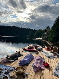 Klang-Meditation am Fichtelsee, Oase Bayreuth