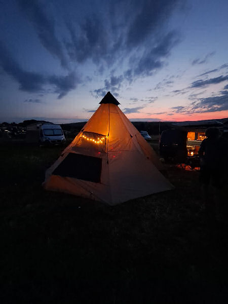Klang-Meditation im Tipi, Oase Bayreuth